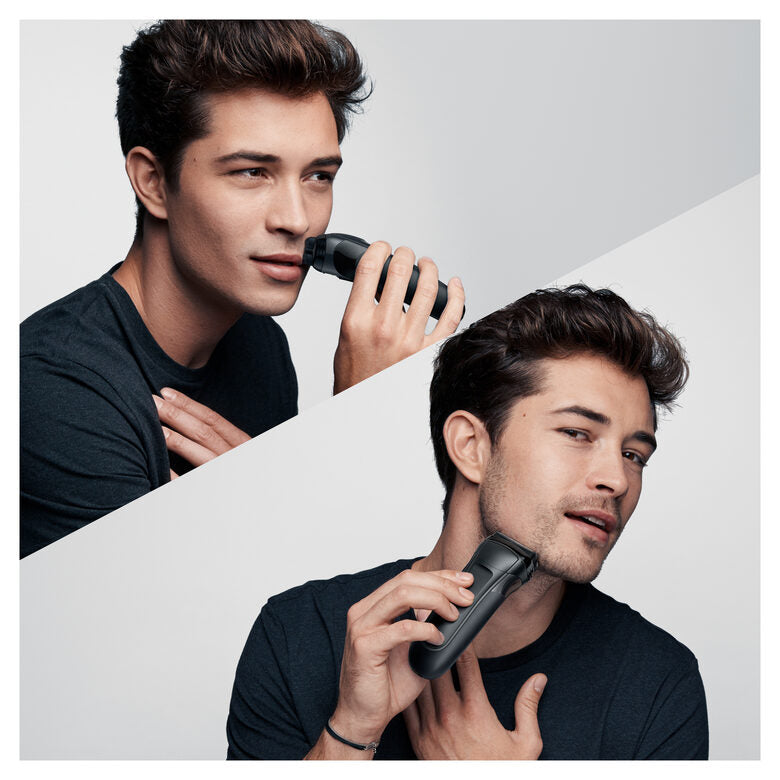 Braun Series 3 ProSkin 3000s Rasoio Elettrico, Nero - Ricaricabile