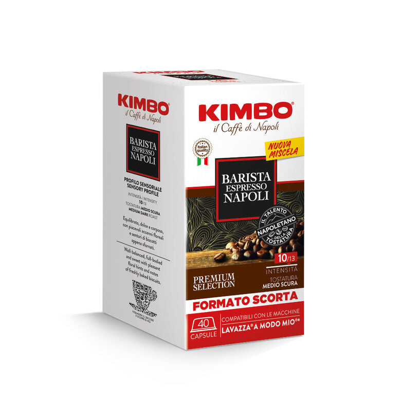 Kimbo Barista Espresso Napoli Capsule caffè Medium-dark roast 4 pz