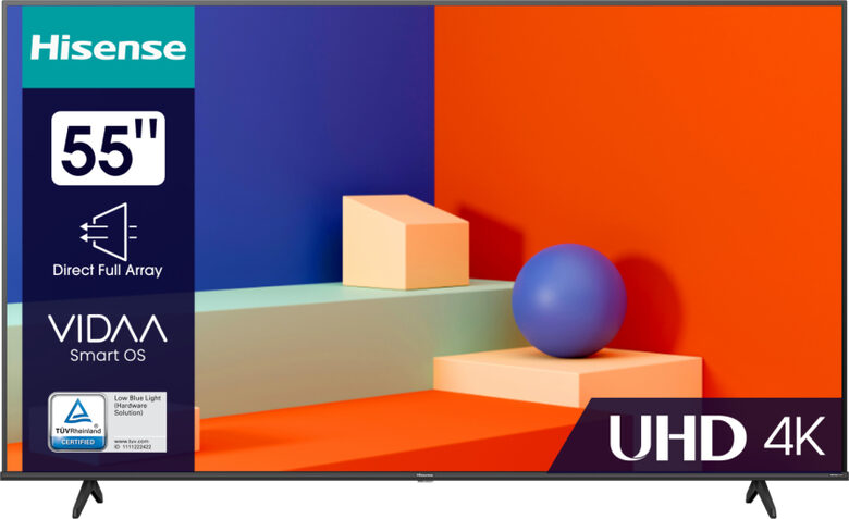 Hisense 55A69K TV 55" 4K UHD Smart TV Wi-Fi Nero
