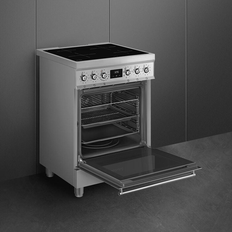 Smeg Cucina con piano cottura Induzione 60x60 cm C6IMXM2 CLASSE A