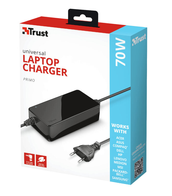 Trust Primo adattatore e invertitore Interno 70 W Nero