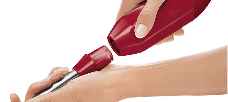 Bosch MSM67120R frullatore Frullatore ad immersione 750 W Rosso, Stainless steel