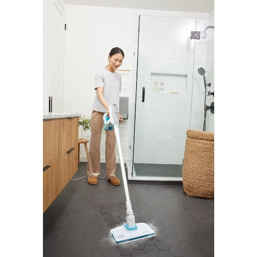 Black & Decker BHSM15FX08 Scopa A Vapore Multifunzione Con 6 Accessori