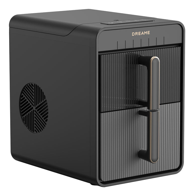 Dreame Aura Macchina per la produzione di cubetti di ghiaccio integrata/indipendente 12 kg/24h Nero, Oro