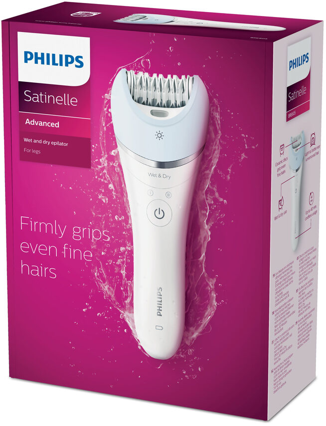 Philips Satinelle Advanced Epilatore Wet & Dry per gambe e corpo