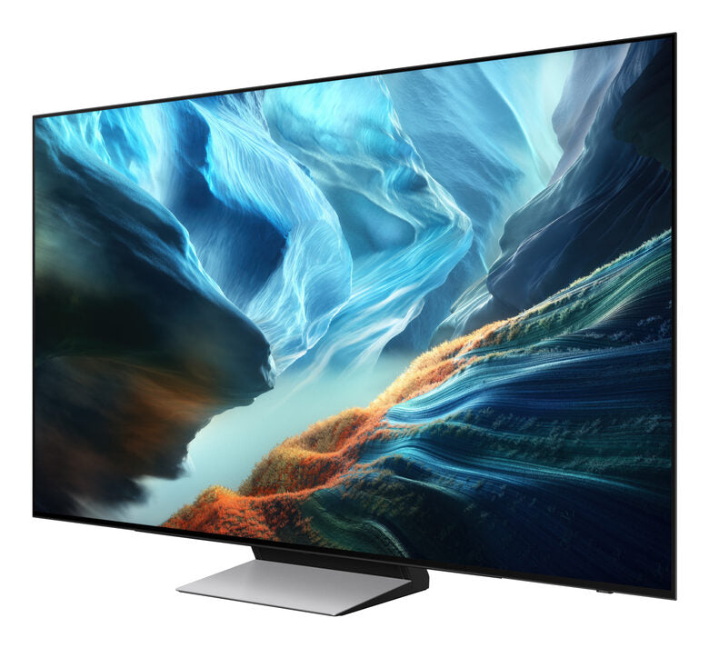 Samsung OLED AI TV 55" QE55S90HAEXZT 4K, Processore NQ4 AI Gen3, 4K AI Upscaling Pro, Glare Free, OLED HDR+, Motion Xcelerator 165Hz, Dolby Atmos & OTS Lite, Laser Slim Design, Vision AI Sma