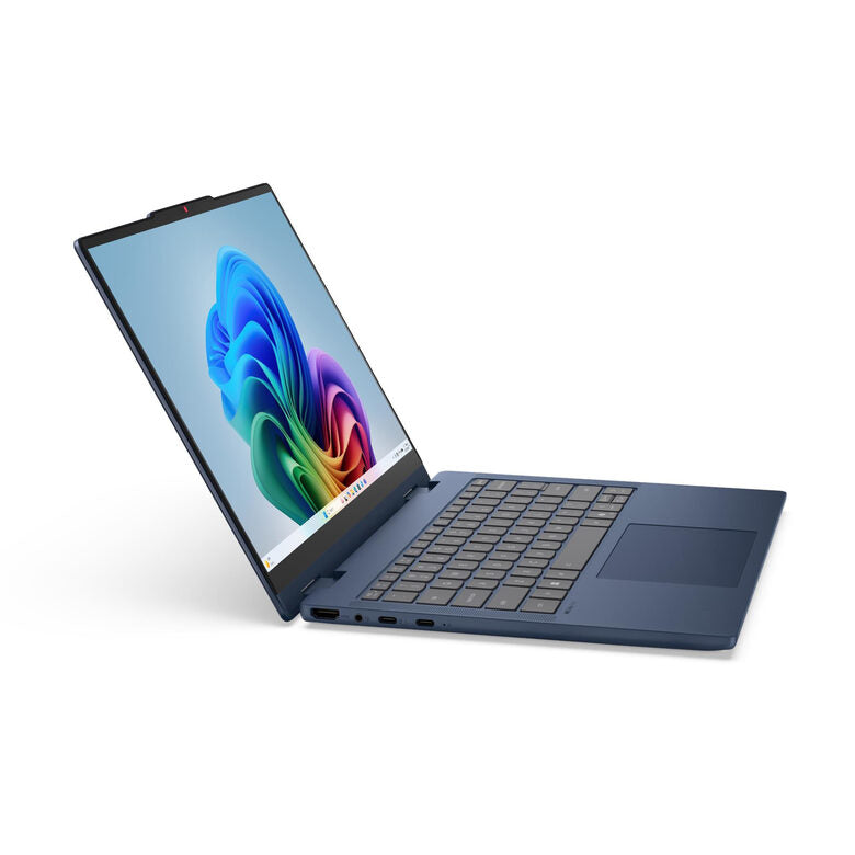 Lenovo IdeaPad | Notebook 5 2-in-1 | Display 14.0'' WUXGA (1920x1200) Touch | Processore INTEL CORE U5 322 | Memoria RAM 16GB | Memoria SSD 512GB | Scheda grafica Integrata | Sistema Operativo WINDOWS 11 HOME | COSMIC_BLUE | Caricatore NON incluso