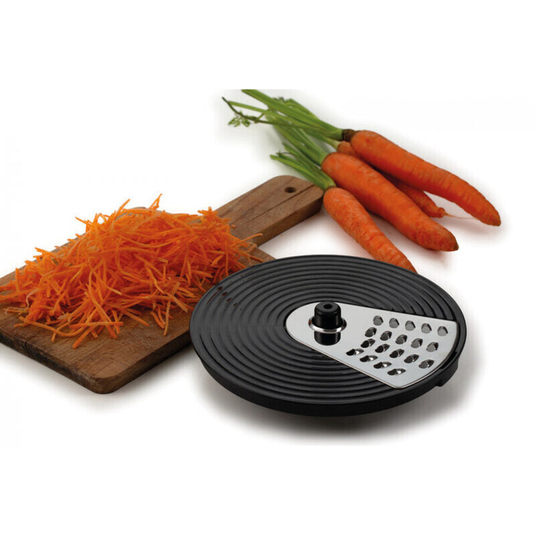 Ariete 1782 Gourmet Pro Moderna, Robot da cucina, Tritatutto 3L, Frullatore 2L, 2 velocità + Pulse, Set di lame + Disco in acciaio inox, Accessorio spremiagrumi, Bianco