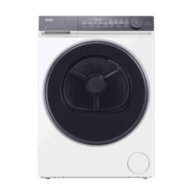 Haier HD80-C367TU1-IT asciugatrice Libera installazione Caricamento frontale 8 kg Bianco