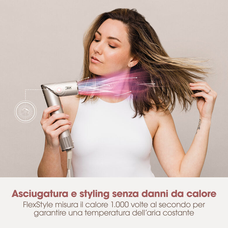 Shark Styler e Asciugacapelli FlexStyle Complete Set