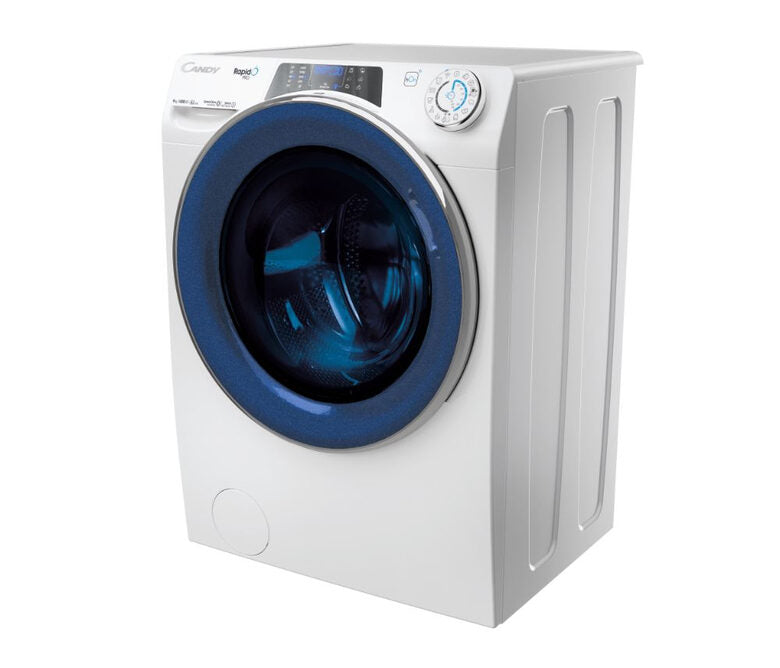 Candy RapidÓ PRO RP 496BWMUC8/1-S lavatrice Caricamento frontale 9 kg 1400 Giri/min Bianco