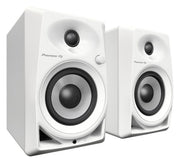 Pioneer DJ DM-40D 2-vie Bianco Cablato 38 W