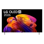 LG OLED AI TV 55'' Serie B6E OLED55B6ELC, 4K, Nero perfetto, Dolby Vision, Processore α8 Gen3, 120Hz, G-Sync, SMART TV 2026