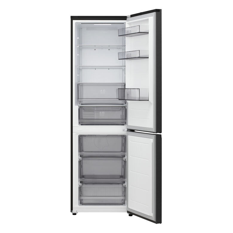 LG GBBSJ10DEP Frigorifero Combinato A Libera Installazione, Total No Frost, Tecnologia DoorCooling+™, Smart Inverter, Classe D, Nero