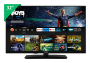 Telefunken TE32759B50V4D TV 81,3 cm (32") Wi-Fi Nero 250 cd/m²