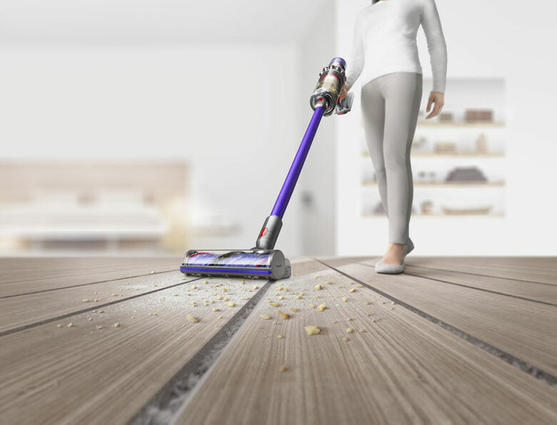 Dyson V11 Advanced Aspirapolvere senza filo 2 in 1 Batteria Secco Senza sacchetto 545 W Nichel, Viola