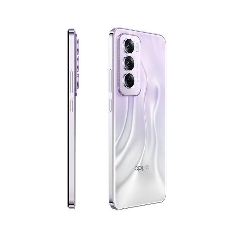 OPPO Reno12 Pro 5G AI Smartphone, Tripla fotocamera 50+50+8MP, Selfie 50MP, Display 6.7” 120HZ AMOLED FHD+, 5000mAh, RAM 12GB(Esp4GB/8GB/12GB)+ROM 512GB, [Versione Italia], Nebula Silver