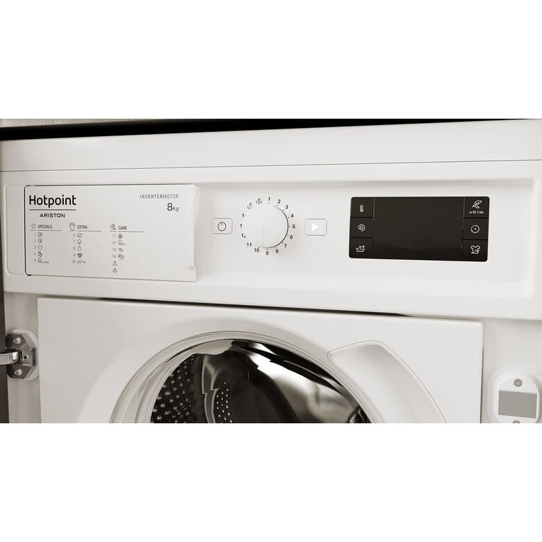 Hotpoint BI WMHG 81284 EU lavatrice Caricamento frontale 8 kg 1200 Giri/min Bianco