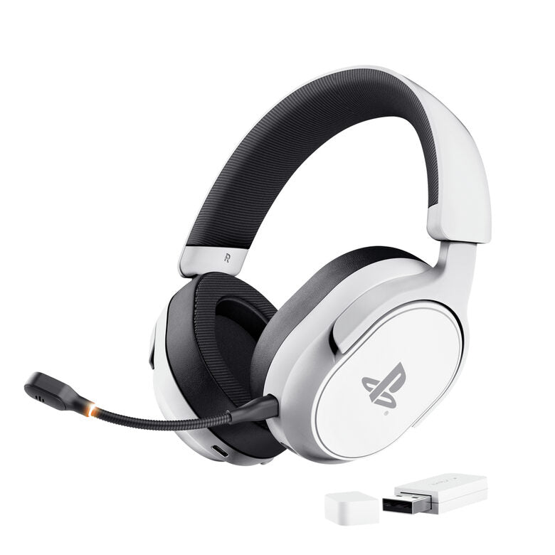 Trust GXT 499 Forta Auricolare Con cavo e senza cavo A Padiglione Gaming Bianco