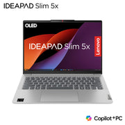 LENOVO IdeaPadSlim 5 Computer Portatile Copilot+ PC, 14 ", processore Qualcomm Snapdragon X Plus X1P-42-100, QUALCOMM ADRENO, 16 GB, 512 GB SSD, Grey