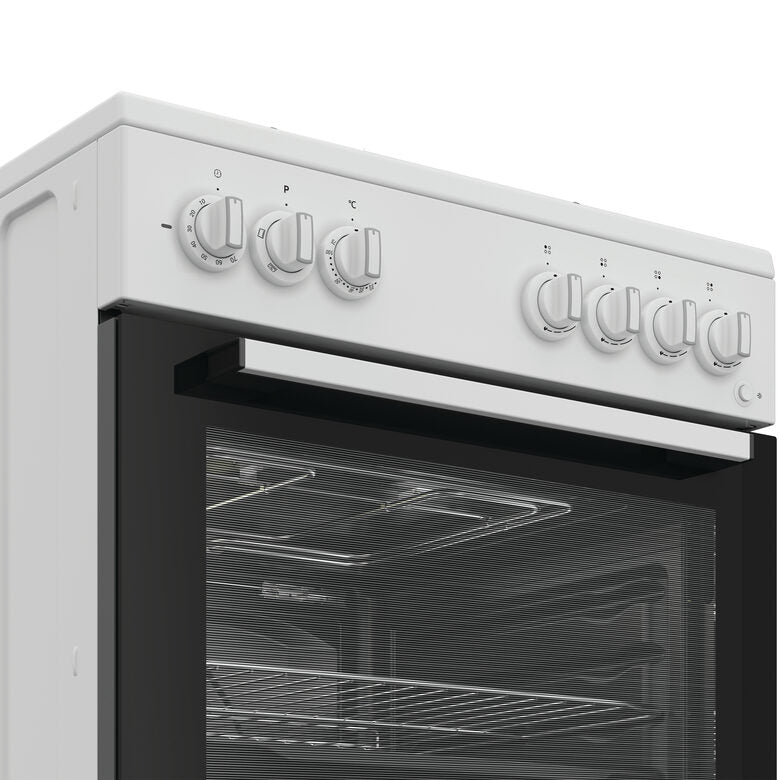 Indesit I6G3PMW Cucina Elettrico Gas Bianco