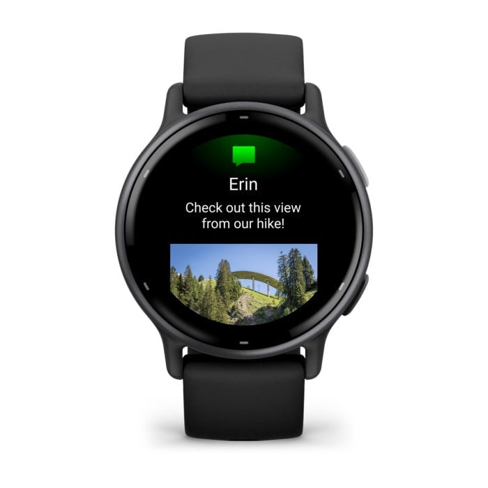 Garmin Vivoactive 5 3,05 cm (1.2") AMOLED 42 mm Digitale 390 x 390 Pixel Touch screen Nero Wi-Fi GPS (satellitare)
