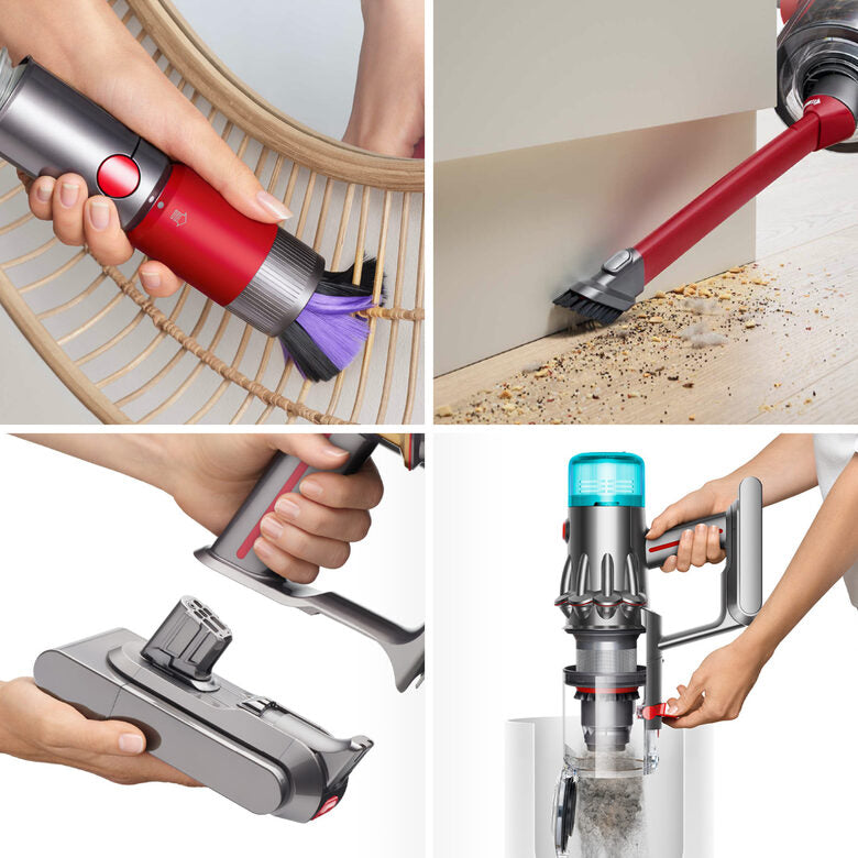 Dyson V12 Origin Aspirapolvere a bastone 2 in 1 Batteria Secco HEPA Senza sacchetto Nichel