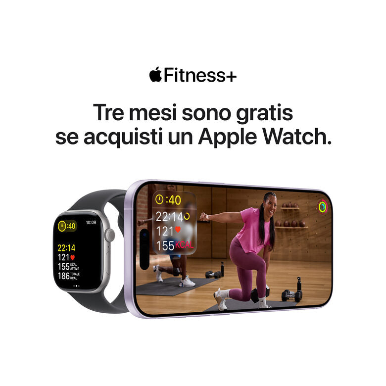 Apple Watch Ultra 3 GPS + Cellular 49mm Cassa Titanio Nero con Alpine Loop Nero- Medium