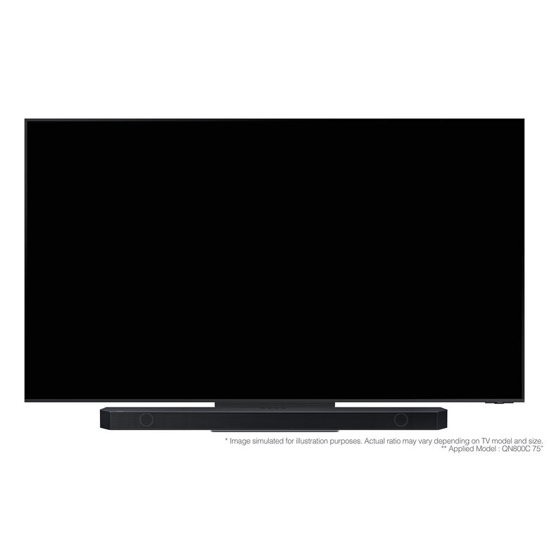 Samsung Soundbar HW-Q930C/ZF Serie Q, 17 speaker, Wireless Dolby Atmos, Audio a 9.1.4 canali, Q-Simphony, Compatibile con Alexa e Google Assistant, Black