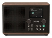 Pure Radio Classic H4 Black/Walnut DAB