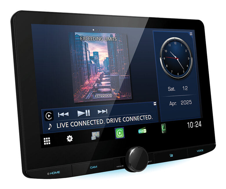 Kenwood DMX9724XDS Nero Wi-Fi 88 W Bluetooth