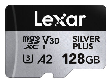 Lexar Professional SILVER PLUS 128 GB MicroSDXC UHS-I Classe 3