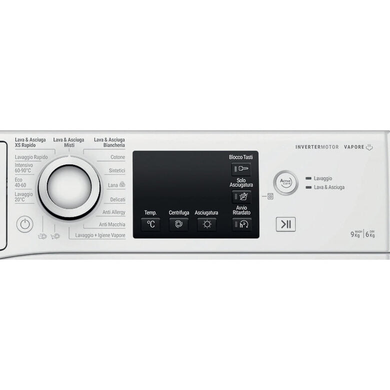 Hotpoint Ariston NDBR 984469 WA IT Lavasciuga A Libera Installazione 9/6 Kg, 1400 Giri, Classe C, Bianco