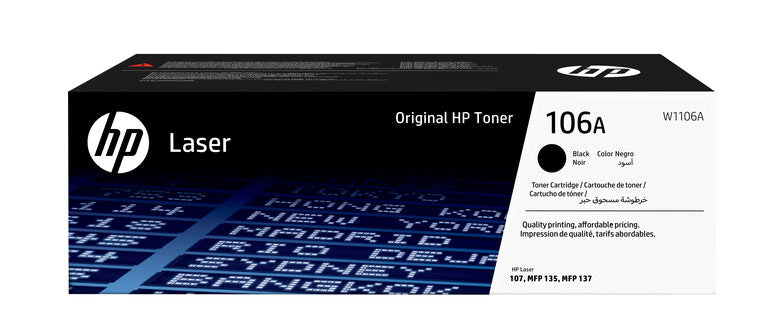 HP Cartuccia toner nero originale LaserJet 106A