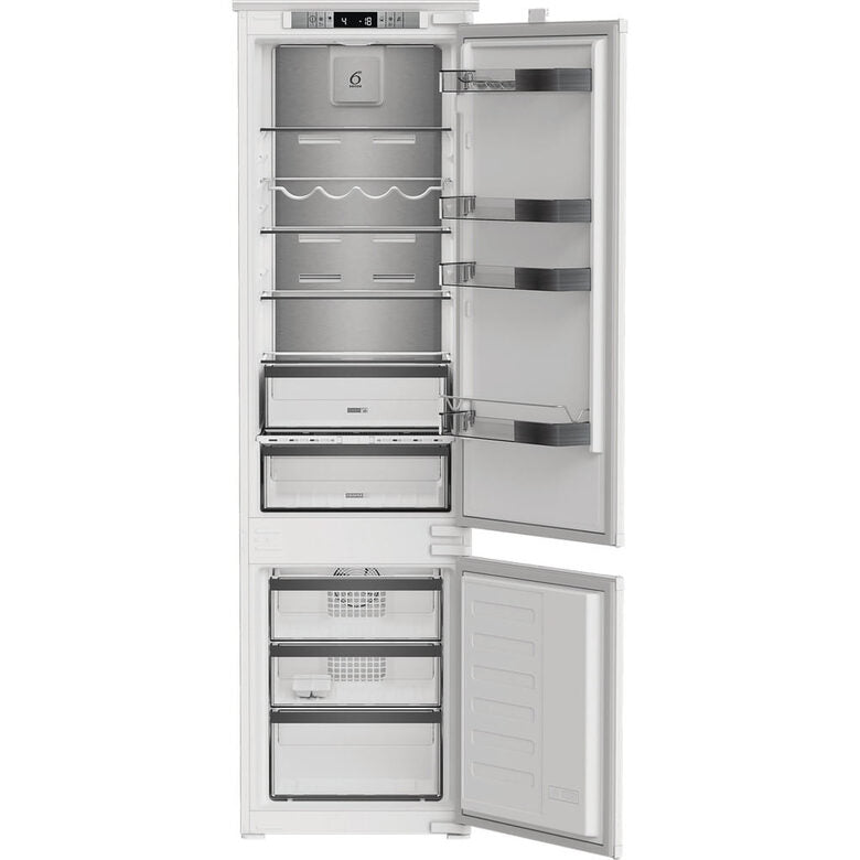 Whirlpool WHKN 3283 B4E Frigorifero combinato a incasso, Total No Frost ventilato, 55 cm, Classe E, Bianco, 37 db, h 194cm