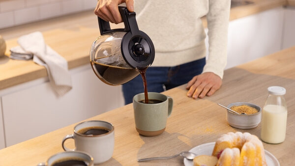 Bosch TKA3M133 macchina per caffè Macchina da caffè con filtro 1,25 L