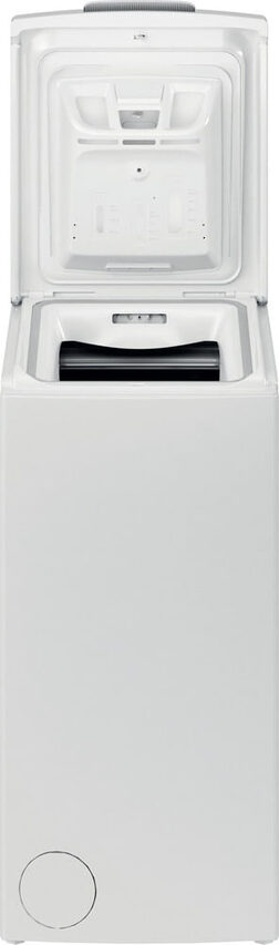 Indesit BTW S6261P IT Lavatrice A Carica Dall'alto Libera Installazione 6 Kg, 1200 Giri, Turn&Go, Motore Inverter, Classe A, Bianco