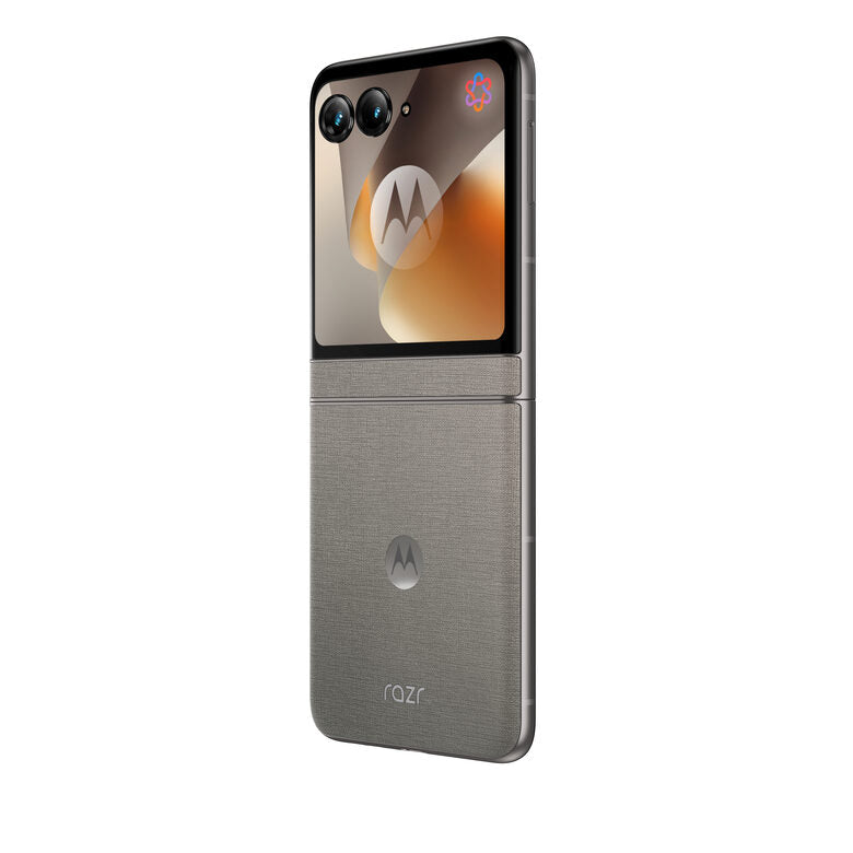 Motorola razr 70 (8/256GB, Doppia camera 50MP, Display interno FHD+ 6.9" 120Hz e esterno 3.62", MediaTek Dimensity 7450X, 4800mAh, TurboPower 30W, Android 16), PANTONE Hematite