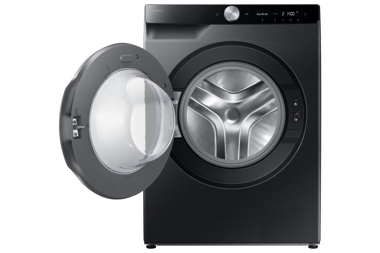 Samsung WW10FG6U94LBU3 Lavatrice A Libera Installazione 10 Kg, AI Control Ecodosatore, 1351 Giri, Classe A, Nero