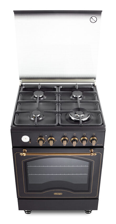 De’Longhi Country Cucina A Elettrico Gas Antracite
