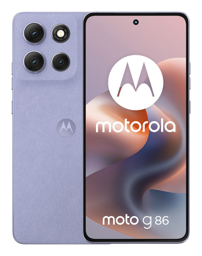 Motorola moto g86 5G 16,9 cm (6.67") Doppia SIM Android 15 USB tipo-C 8 GB 256 GB 5200 mAh Lillà