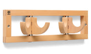 Foppapedretti Flat 2 appendiabiti Montabile a parete 4 gancio(i) Legno
