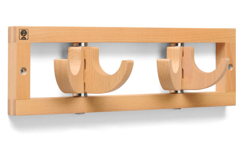 Foppapedretti Flat 2 appendiabiti Montabile a parete 4 gancio(i) Legno