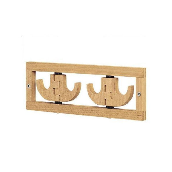 Foppapedretti Flat 2 appendiabiti Montabile a parete 4 gancio(i) Legno