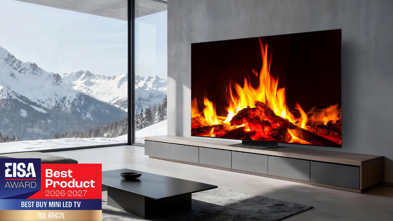 TCL C7L TV 65C7L SQD‑Mini LED da 65", 4K HDR, 3000 nit, 1.152 zone di dimming, Google TV, 144Hz, Dolby Vision & Atmos, Audio Bang & Olufsen