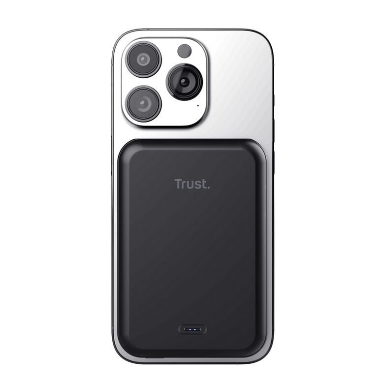 Trust Magno Polimeri di litio (LiPo) 5000 mAh Carica wireless Nero