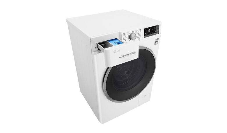 LG F4J7TY2W lavatrice Caricamento frontale 8 kg 1400 Giri/min Bianco