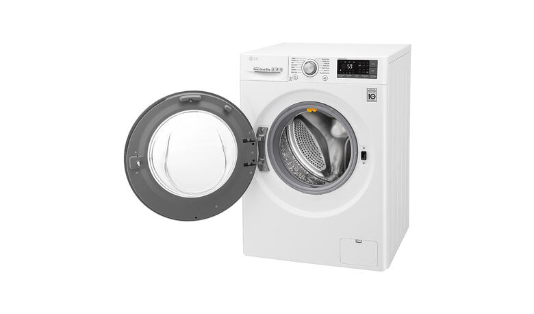 LG F4J7TY2W lavatrice Caricamento frontale 8 kg 1400 Giri/min Bianco