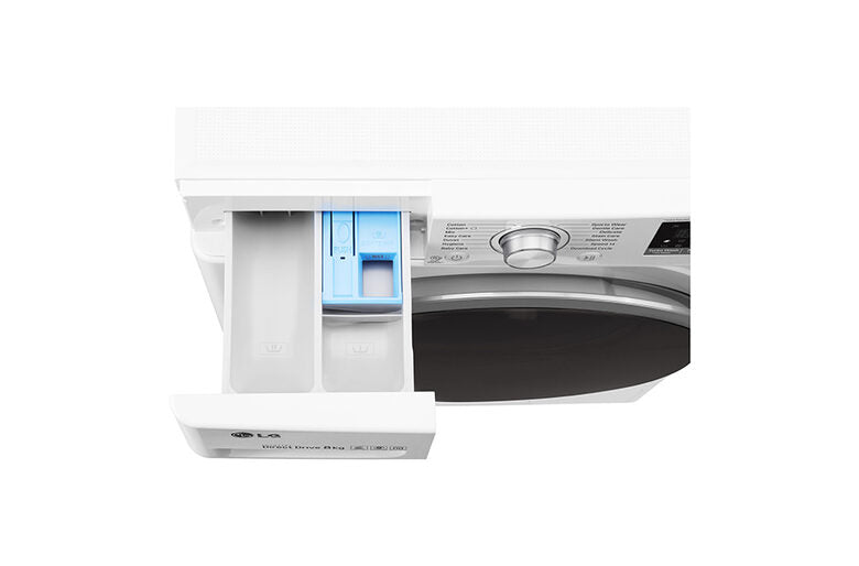 LG F4J7TY2W lavatrice Caricamento frontale 8 kg 1400 Giri/min Bianco