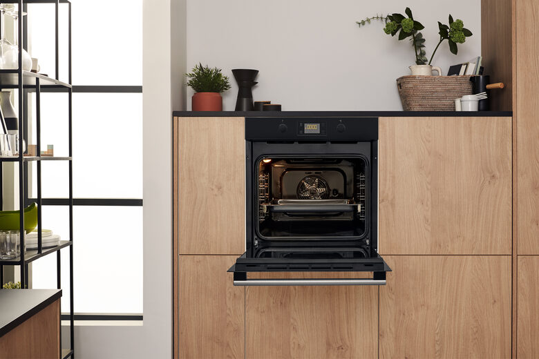 Hotpoint FA2 844 H IX HA Forno a Incasso 71 L A+ Nero, Acciaio satinato